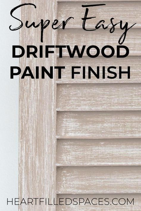 Driftwood Paint, Rustic Paint, Driftwood Furniture, Painted Driftwood, Furniture Rehab, Furniture Repair, Painting Furniture Diy, Furniture Renovation, Chalk Paint Furniture