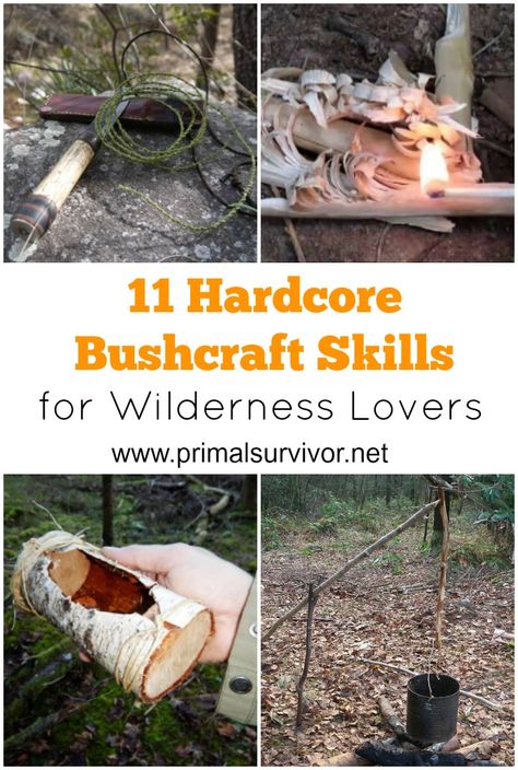 Bushcraft Projects, Bushcraft Skills, Survival Stuff, Bushcraft Gear, Survival Life Hacks, Bushcraft Camping, Survival Shelter, Survival Techniques, Homestead Survival