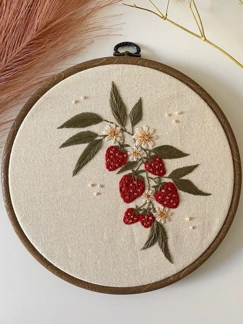 Embroidery Pattern Floral, Embroidery Wall Decor, Pdf Embroidery Pattern, Botanical Embroidery, Stitching Ideas, Embroidery Wall, Diy Embroidery Designs, Hand Embroidery Patterns Flowers, Floral Embroidery Patterns