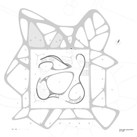 Leonardo Glass Cube by 3Deluxe Cube Architecture, Organic Architecture Concept, Cubes Architecture, Theater Architecture, Architecture Concept Diagram, Master Drawing, Concept Diagram, Glass Cube, Landscape Plan