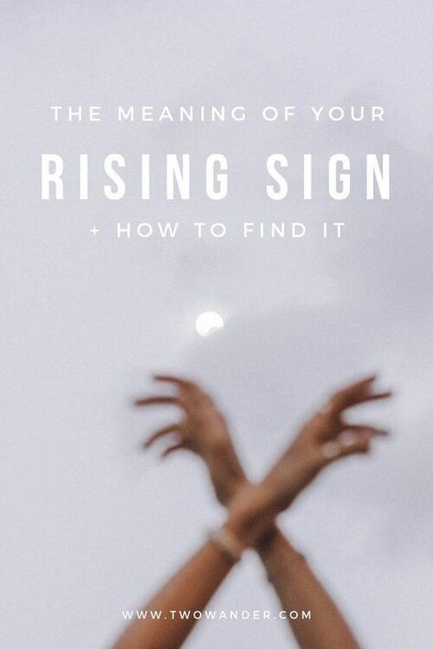 Discover the importance of your Rising Sign, what it means, how to find it, and the characteristics of the different Ascendant Signs - Elysium Rituals x Two Wander. #ascendant #ascendantsign #risingsign #astrology #risingsignmeaning #natalchart #birthchart #big3 Your Rising Sign, Zodiac Signs Characteristics, Rising Signs, Ascendant Sign, Rising Sign, Aquarius Rising, Gemini Rising, Sign Meaning, Wealth Dna Code