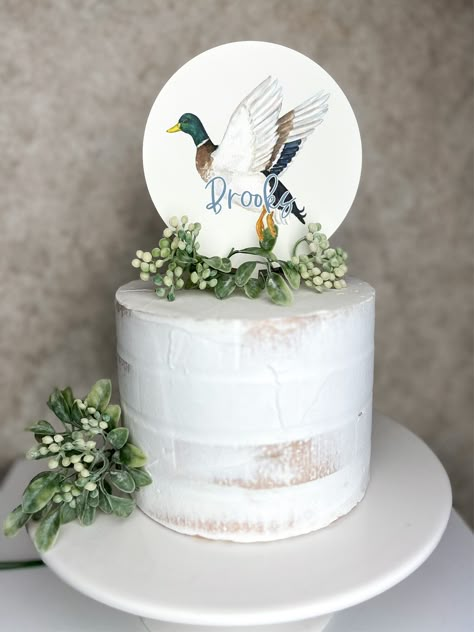 Mallard Cake Topper | Lucky Duck Birthday | Get Two Quacking | Hunting Party | Crest | Monogram | 1st Birthday | HAS A MATCHING INVITATION 🖤 Matching Cake Topper: https://www.etsy.com/BlessedlyBarrett/listing/1451261356 🖤 Matching Milestone Sign: https://www.etsy.com/listing/1463169726 🖤 Matching Invitation: https://www.etsy.com/listing/1449776035  🖤 Matching Welcome Sign:  https://www.etsy.com/listing/1564365715 🖤 Matching Invitation: https://www.etsy.com/listing/1449776035 🖤 Monogram, Ag One Lucky Duck Cake, Mallard Cake, Mallard Duck Birthday Party, Mallard Duck Cake, Mallard Duck Baby Shower Ideas, One Lucky Duck Birthday Party, Lucky Duck Birthday, 2nd Birthday Pictures, Welcome Baby Party