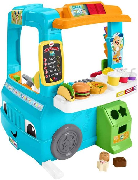 Kids Toys For Boys, Learning Toys For Toddlers, Pretend Food, Toy Food, Cool Gifts For Kids, Kid Toys, Food Trucks, Toddler Learning, Outdoor Toys