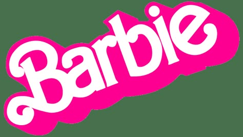 Free Barbie, Barbie Logo, Barbie Images, Barbie Birthday Party, Barbie Theme, Barbie Birthday, Barbie Party, Toy Brand, Text Logo