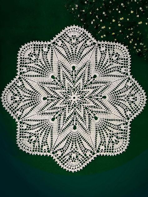 Crochet Art Modern Crochet Doily, Crochet Napkins Patterns Free, Round Crochet Doilies Free Pattern, Snowflake Doily Crochet Pattern, Crochet Doily Diagram Tablecloths, Crochet Christmas Doilies Free Pattern, Christmas Doily Crochet Patterns Free, Crochet Doily Diagram Free Pattern, Crochet Doilies Free Pattern Vintage