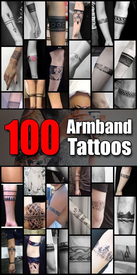 100 Armband Tattoos for Men and Women - The Body is a Canvas | Armband tattoos for men, Band tattoos for men, Arm band tattoo Wolf Armband Tattoo, Forearm Tattoo Men Band, Best Band Tattoos For Men, Forearm Tattoo Bands For Men, Nordic Armband Tattoo, Band Tattoo Ideas For Men, Band Tattoos For Men Forearm, Arm Band Tattoo Men, Black Band Tattoo Meaning