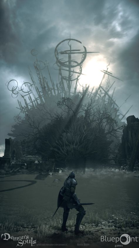 Demon's Souls Art, Demon Souls Art, Soulsborne Art, Dark Souls Wallpaper, Demon's Souls, Vfx Artist, Soul Game, Demon Souls, Dark Souls 3