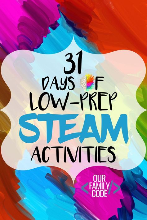 Steam Activities Elementary, Steam Activities For Kids, Steam Lessons, Elementary Stem Activities, Summer Stem, Steam Challenges, Art Math, Engineering Art, Steam Ideas