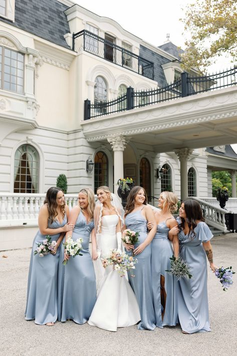 Slate Blue Bridesmaid Dresses Satin, Bridesmaid Dresses Blue Silk, Powdered Blue Bridesmaid Dress, Azazie Dusty Blue Satin, Classic Blue Bridesmaid Dresses, Smoky Blue Bridesmaid Dresses, Pale Blue Bridesmaids Dresses, Blue Silk Bridesmaids Dresses, Bridesmaid Dresses French Blue