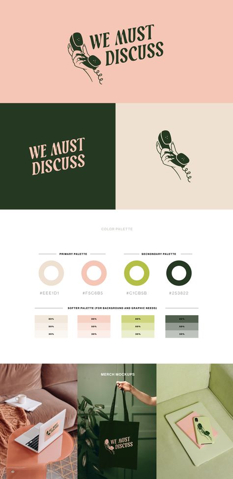 Delivery Branding, Green Brand Identity, Brown Branding, Packaging Website, Brand Identity Colors, Retro Branding, Green Branding, Social Media Image, Logo Video