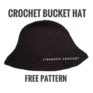 Original best bucket hat pattern Bucket Hat Pattern Free, Crochet Hat With Brim, Bucket Hat Pattern, Crochet Summer Hats, Crochet Cape, Easy Crochet Hat, Hat Patterns Free, Crochet Collection, Easy Crochet Patterns Free