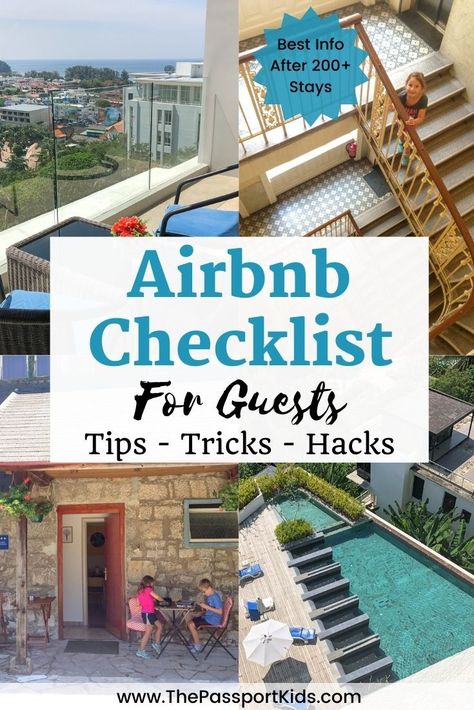 Here is the Best Airbnb Checklist for Guests to help you save money and find the best Airbnb to rent! Airbnb tips and tricks for Airbnb renters that can help you have the best Airbnb experience. Find out all our favourite Airbnb hacks that we used to travel the world! #airbnb #airbnbchecklist #airbnbtips #airbnbtricks #airbnbhacks #airbnbguesttips Things To Bring To An Airbnb, What To Bring To Airbnb, Air Bnb Packing List, Airbnb Travel Tips, Airbnb Checklist House Guests, Airbnb Packing List, Airbnb Dinner Ideas, Airbnb Meals, Airbnb Hacks