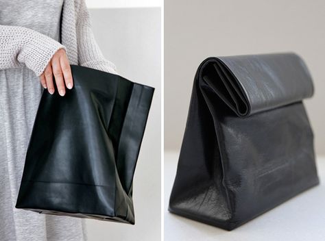 Designer Lunch Bags, Fashionable Lunch Bags, Leather Lunch Bag, Leather Trend, Diy Leather Projects, Leather Scrap, Diy Leather Bag, Sewing Leather, Leather Projects