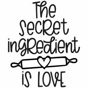 Cooking Quotes, Idee Cricut, Foto Transfer, Silhouette Cameo Projects, Secret Ingredient, Silhouette Design Store, Cricut Projects Vinyl, Vinyl Projects, Cricut Vinyl