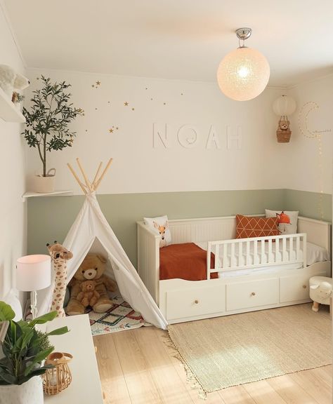 Toddler Boy Room Decor, Kids Rooms Inspo, Baby Room Neutral, Baby Room Themes, Toddler Girl Room, Baby Boy Room Decor, Toddler Room Decor, Kids Bedroom Inspiration, Nursery Room Design