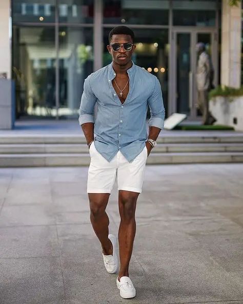 20 Stylish 2024 Wedding Guest Outfits for Black Men: From Summer Casual to Black Tie Elegance Men’s Black Outfits Summer, Black Men Summer Style, Black Men Summer Fashion, Black Men Summer Outfits, Black Men Casual Style, Mens Beach Style, Mens Summer Fashion Beach, Smart Casual Menswear, Dope Clothes