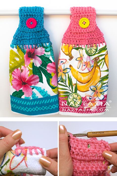 Dish towel crafts