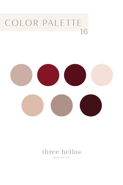 Maroon Color Palette, Burgundy Color Scheme, Burgundy Colour Palette, Feminine Color Palette, Blush Color Palette, Romantic Colors Palette, Monochrome Color Palette, Colour Pallets, Red Colour Palette