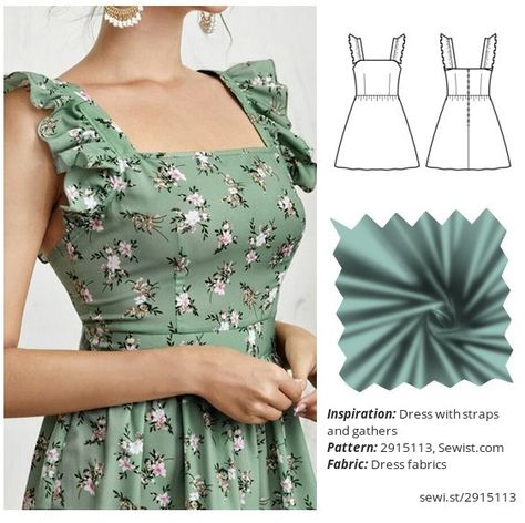 Sewing Dress Inspiration, Woman Sewing Patterns, Sew Dress For Women, How To Make Dress Patterns Tutorials, Diy Dresses For Women Simple, Summer Dresses Pattern Sewing, Dress Sewing Inspiration, Women Dress Patterns, Dress Sewing Designs