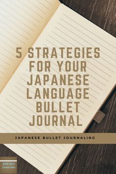 Image for 5 Strategies for your Japanese Language Bullet Journal Language Bullet Journal, Language Journal, Learning Languages Tips, Japanese Language Lessons, Language Worksheets, Language Works, Japanese Language Learning, Japanese Phrases, Foreign Language Learning