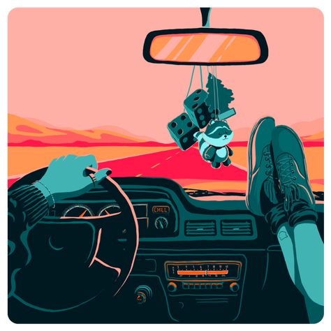 Arte Jazz, Vibes Art, Pop Art Comic, Car Service, Car Illustration, Arte Inspo, Cover Artwork, Art Pop, Anime Scenery Wallpaper