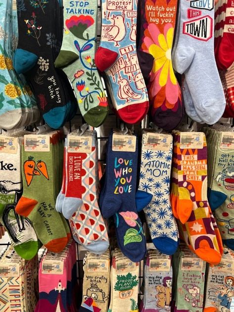 Barcelona (my photo) Funky Socks Aesthetic, Mismatched Socks Aesthetic, Funny Socks Outfit, Fun Socks Aesthetic, Funny Socks Aesthetic, Weird Socks, Blue Q Socks, Aesthetic Socks, Awesome Socks