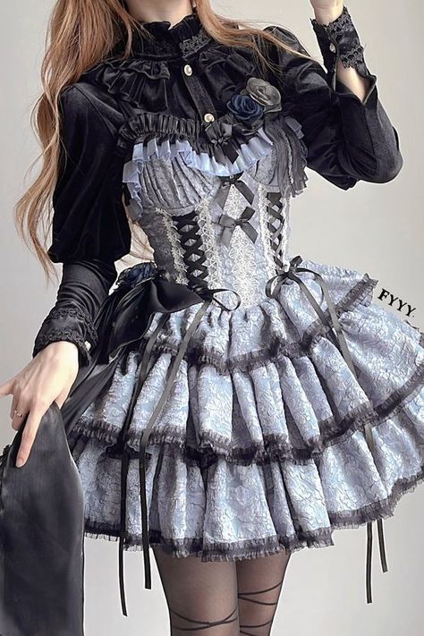 Best product I ever bought very good material and beautiful MTO Gothic Victorian Dresses Short, Goth Lolli Style Dress, Victorian Short Dress, Goth Outfits Dress, Gothic Dress Outfit, Cool Cosplay Ideas, Goth Lolitas, Gothic Dress Short, Cute Gothic Outfits