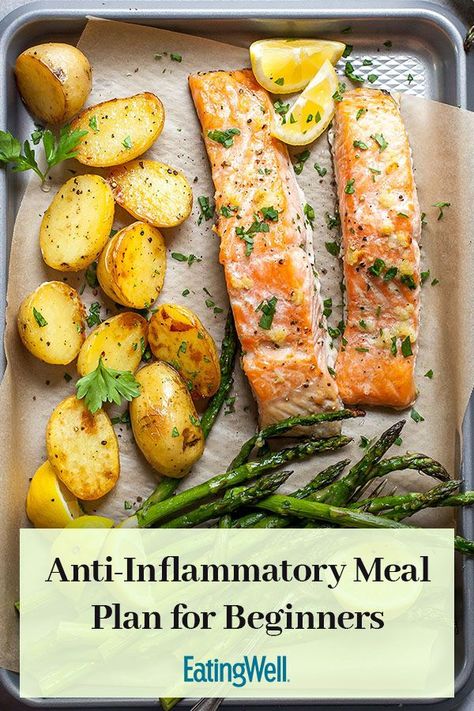 Eat Natural, Inflammation Diet Recipes, Inflammation Foods, Meal Plan For Beginners, Anti Inflammation Recipes, Inflammation Diet, Anti Inflammation, Inflammatory Foods, Eat Better