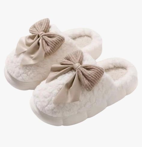 Plush Cute Bow Slippers for Women … curated on LTK Cute Winter Shoes, Bow Slippers, Shower Slippers, Boys Slippers, Christmas Slippers, Cute Slippers, Winter Slippers, Slippers For Women, Loafer Slippers