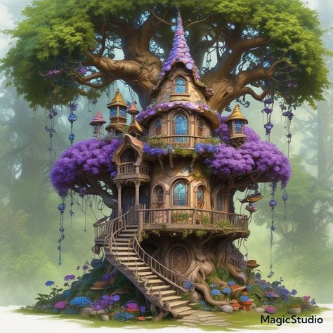 Storyboard Tips, Fantasy Dwellings, Magical Village, Whimsical Houses, Fairy House Crafts, Clay Fairy House, House Clipart, Minecraft Inspiration, Fairy Art Dolls