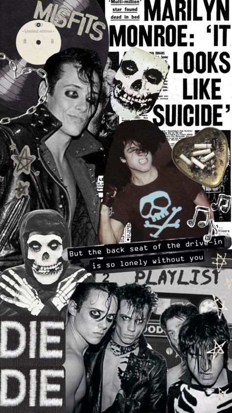 #misfits #horrorpunk #danzig #punk #blackandwhite #staticage Misfits Matching Pfp, Misfits Wallpaper Iphone, Danzig Wallpaper, Misfits Pfp, Misfits Aesthetic, Juju Core, Misfits Wallpaper, Punk Rock Wallpaper, Nirvana Wallpaper