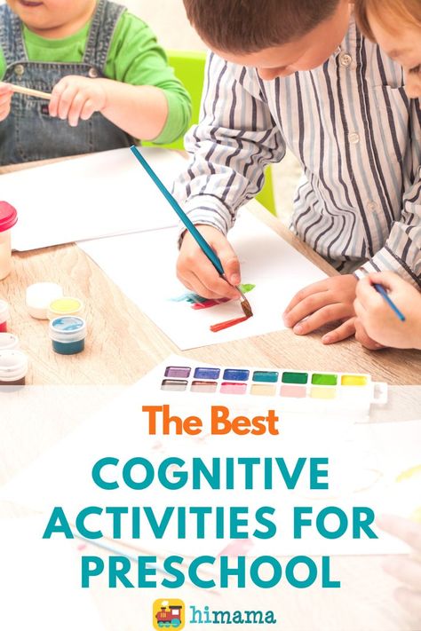 Fun and easy activities to Promote Preschool Cognitive Development! Preschoolers are eager to learn how the world works, and the best way for them to learn at this age is through play. #toddler #preschool Cognitive Development Activities, Toddler Daycare, Cognitive Activities, Daycare Activities, Development Activities, Easy Activities, Kids Board, Cognitive Development, Free Activities