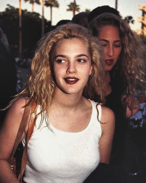 |films| on Instagram: “Drew Barrymore🎬 When she found out that a 23-year-old girl wanted to be on MTV's I Want a Famous Face (2004) and have cosmetic surgery to…”