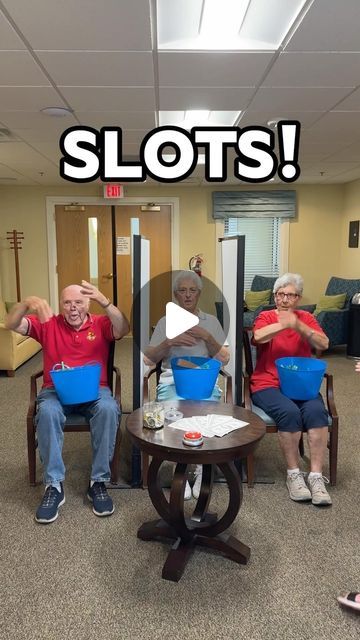 Foxwood Springs Senior Living on Instagram: "This may be our funniest game YET! Check out our human slot machines and their artistic choices. #funny #games #slotmachine #seniors #seniorliving #community #independentliving #foxwood" Human Slot Machine Game, Senior Citizens Christmas Games, Human Slot Machine, Human Slot Machine Diy, Senior Game Night Ideas, Christmas Activities Seniors, Games For Memory Care Seniors, Games For Seniors Group, Games For Assisted Living Residents