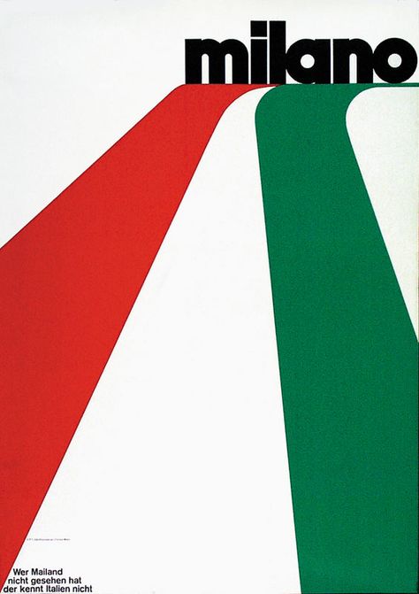 Gfx Design, Italian Posters, Retro Graphic Design, Graphic Design Business, Italian Flag, Milano Italy, Swiss Design, Graphic Tshirt Design, Vintage Graphic Design