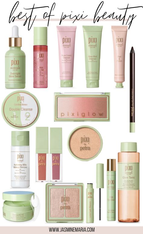 Pixi Make Up, Pixie Products, Pretty Makeup Products, Pixi Cosmetics, Target Skincare, Elf Beauty, Koleksi Makeup, Pixie Makeup, Dream Makeup