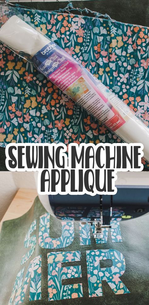 Sewing Words On Fabric, How To Make Fabric Appliques, Applique Sewing Machine, Applique Stitches Machine, How To Monogram With Sewing Machine, How To Make An Applique, Applique With Sewing Machine, How To Sew On Patches With Sewing Machine, Applique Letters Tutorial