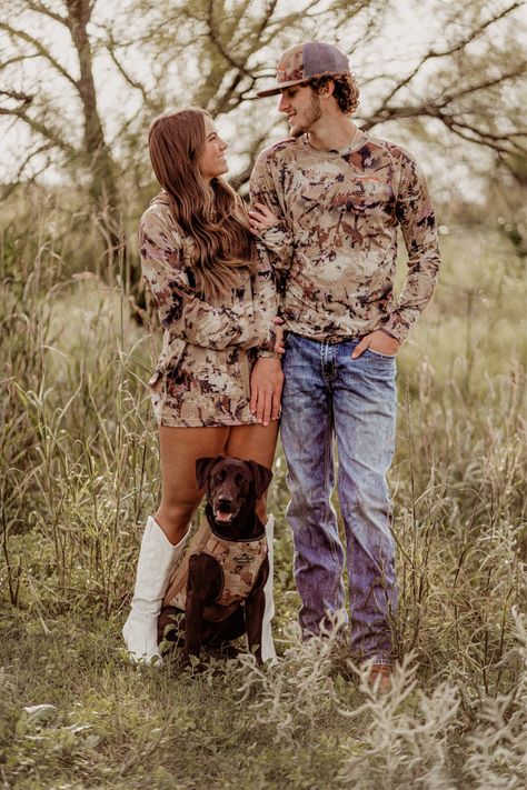 outfit delaying linking in LTK Couples Camo Photoshoot, Couple Photoshoot Clothes, Duck Hunting Couple Pictures, Hunting Proposal Ideas, Cute Couple Pics Western, Couples Photoshoot Fall Outfit, Country Couple Photoshoot Outfits, Couple Hunting Pictures, Winter Western Couple Photoshoot