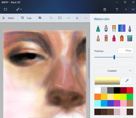 portrait painting microsoft paint 3D Paint 3d Microsoft Art, Paint 3d Microsoft Ideas, Microsoft Paint Art, Art Portrait Painting, Paint 3d, Microsoft Paint, 3d Ideas, Art Things, 3d Painting