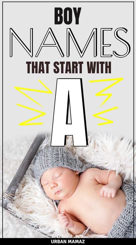 Boy Names Starting With A, Names Starting With A, Unique Baby Boy Names, Unique Boy Names, Mommy Tips, The Letter A, Unique Baby Names