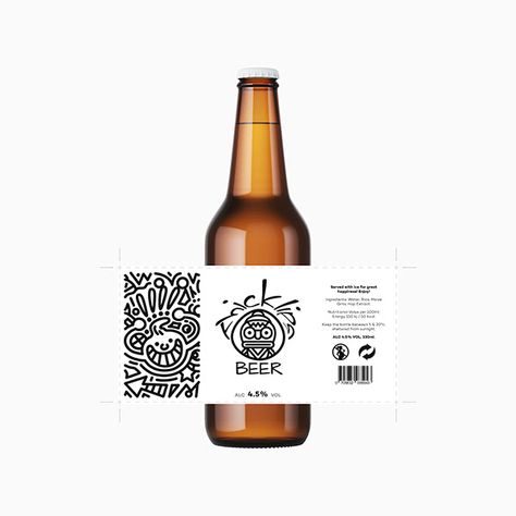 Beer Etiquette Design, Craft Beer Label Design Illustrations, Craft Beer Illustration, Beer Etiquette, Beer Label Illustration, Beer Branding Design, Beer Logo Design, Beer Graphic Design, Craft Beer Design