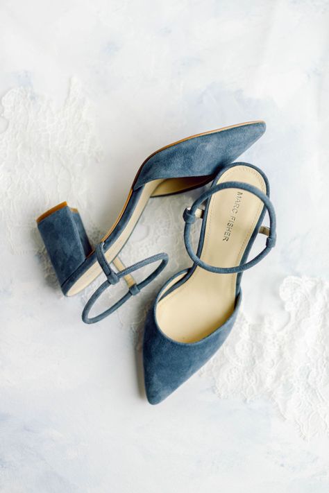 Blue Heels With Wedding Dress, Cream Wedding Shoes, Blue Shoes With Wedding Dress, Blue Velvet Wedding Shoes, Wedding Blue Shoes, Bride Shoes Blue, Dark Blue Wedding Shoes, Blue Shoes For Wedding, Something Blue Wedding Shoes