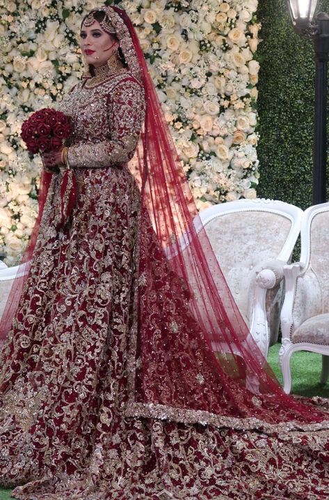 Afshii Red And Gold Wedding, शादी की तस्वीरें, Pakistani Bridal Lehenga, Red Bridal Dress, Desi Wedding Dresses, Asian Bridal Dresses, Asian Wedding Dress, Latest Bridal Dresses, Bridal Dresses Pakistan