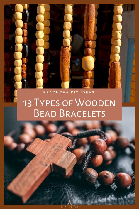 Natural wooden bead jewelry is a big family of beaded accessories. Wooden bead bracelets are popular among men, showing a sense of earthiness and natural touch. There are quite a few kinds of common wooden bead bracelets style, having different meanings and associations depending on how they were crafted by the jeweler. Let’s take a look at some of them. Wood Beaded Bracelets, Beads Bracelets For Men, Jewelry 101, African Beaded Bracelets, Wooden Bead Bracelet, Wooden Bead Jewelry, Wood Beads Jewelry, Nepal Bracelets, Bracelets Style