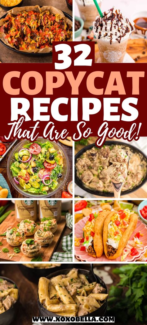 Copycat Desserts Restaurants, Cook Like A Chef Recipes, Over The Top Recipes, Moxies Restaurant Recipes, Jack Allen's Kitchen Recipes, Fast Food Copycats, Copycat Appetizer Recipes, Bob Evans Copycat Recipes, How To Make Fast Food At Home