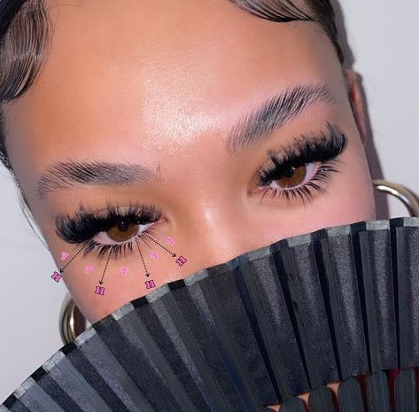 Volume Spikes Lash Extensions, Short Wispy Cat Eye Lash Extensions, Lash Extensions Top And Bottom Styles, 12mm Lash Extensions, Dramatic Cat Eye Lash Extensions, Hybrid Full Set Lash Extensions, Cat Eye Lash Extensions Volume, Lash Extensions Styles Black Women, Bottom Lash Extensions