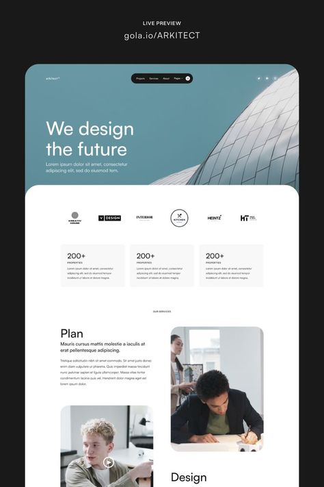 Pretty Web Design, Design Studio Website, Clean Web Design, Layout Web, Web Design Websites, Website Design Inspiration Layout, Agency Website Design, Desain Ui, Studio Website