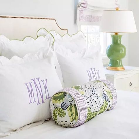 Scalloped Pillow, Bed Shams, College Dorm Room Inspiration, College Bedroom, College House, Purple Bedrooms, College Room, Elegant Bedding, Buy Bed