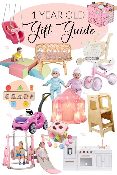 Christmas Gift For 1 Year Girl, Christmas With A One Year Old, Christmas Gift Ideas For One Year Old Girl, 1 Year Christmas Gift Ideas, Christmas For One Year Old, Presents For 1 Year Girl, First Birthday Present Ideas Girl, Christmas Gifts For 1 Year Baby Girl, One Year Old Birthday Gift Ideas