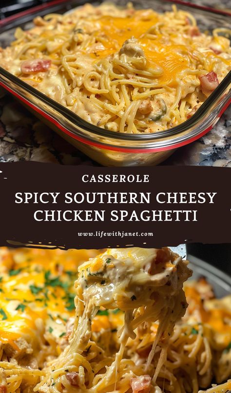 Easy Yummy Casserole Recipes, Pasta Recipe With Rotisserie Chicken, Casserole Recipes Southern, Chicken Pasta With Rotel, Shredded Chicken And Pasta Recipes Easy, Hotel Chicken Spaghetti, Leftover Rotisserie Chicken Recipe Ideas, Church Lady Chicken Casserole, Rotelle Chicken Spaghetti